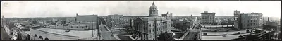 Panorama of Bloomington, Illinois, 1914