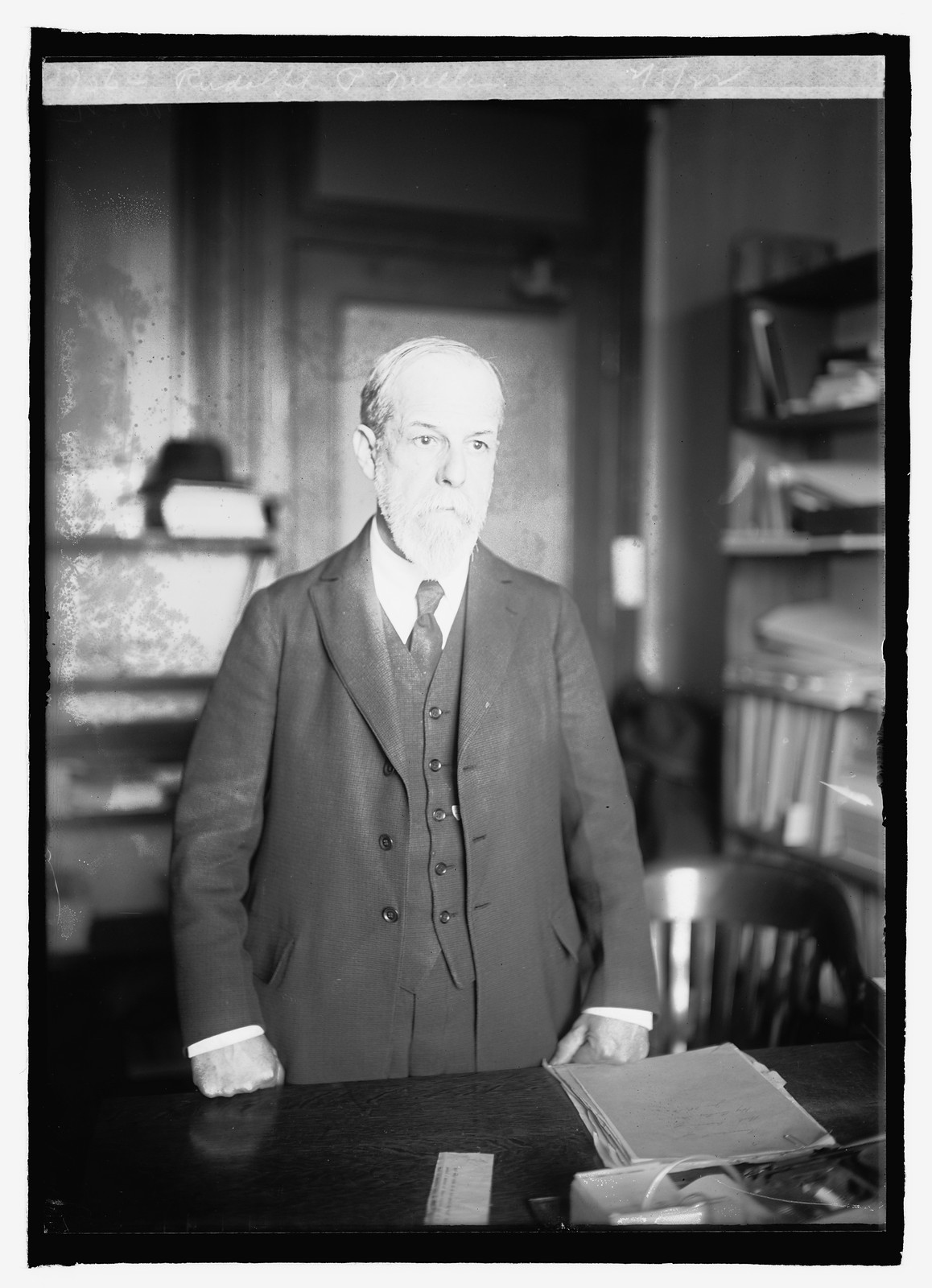 Rudolph P. Miller, 2/5/22, [19]22 February 5. — historic photograph