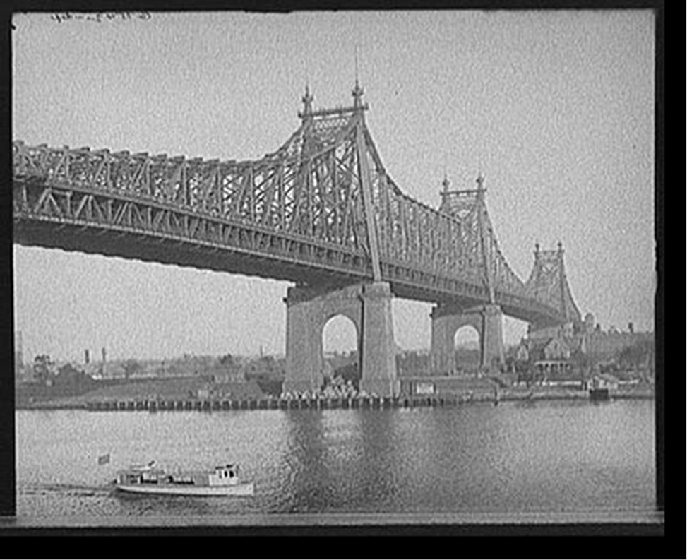 [New York, N.Y., Blackwell's Island Bridge], [between 1908 and 1910] — historic photograph