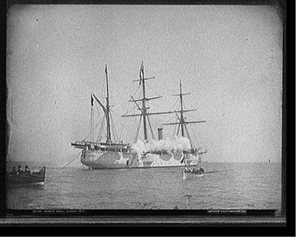 Infanta Isabel, Spanish navy, [1893] — historic photograph