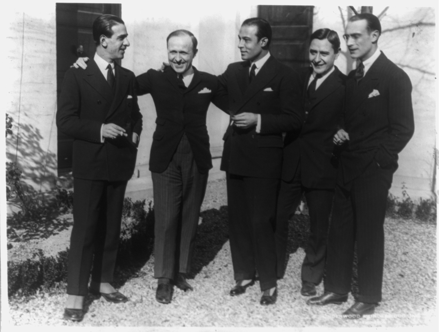 Famous movie sheik in Washington, 1926 Jan. 29. — historic photograph
