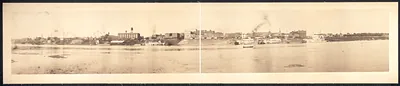 Water front of Evansville, Indiana, 1914