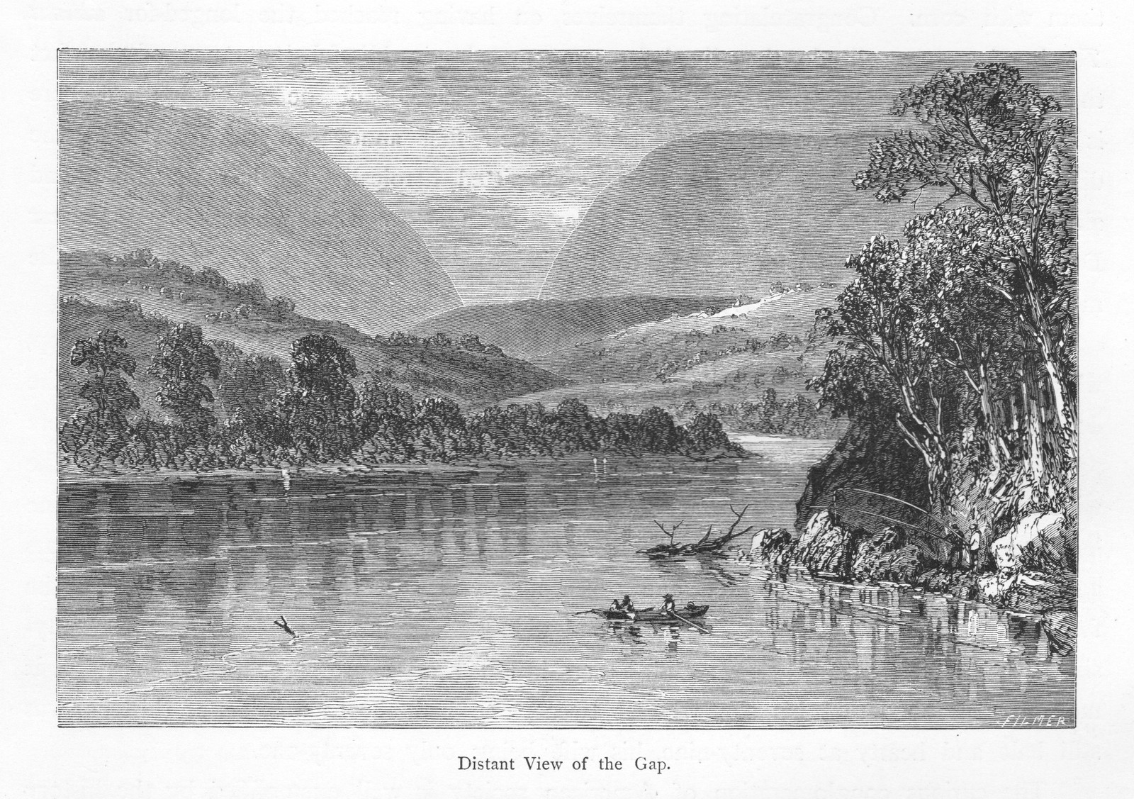 Distant View of the Gap — historic image