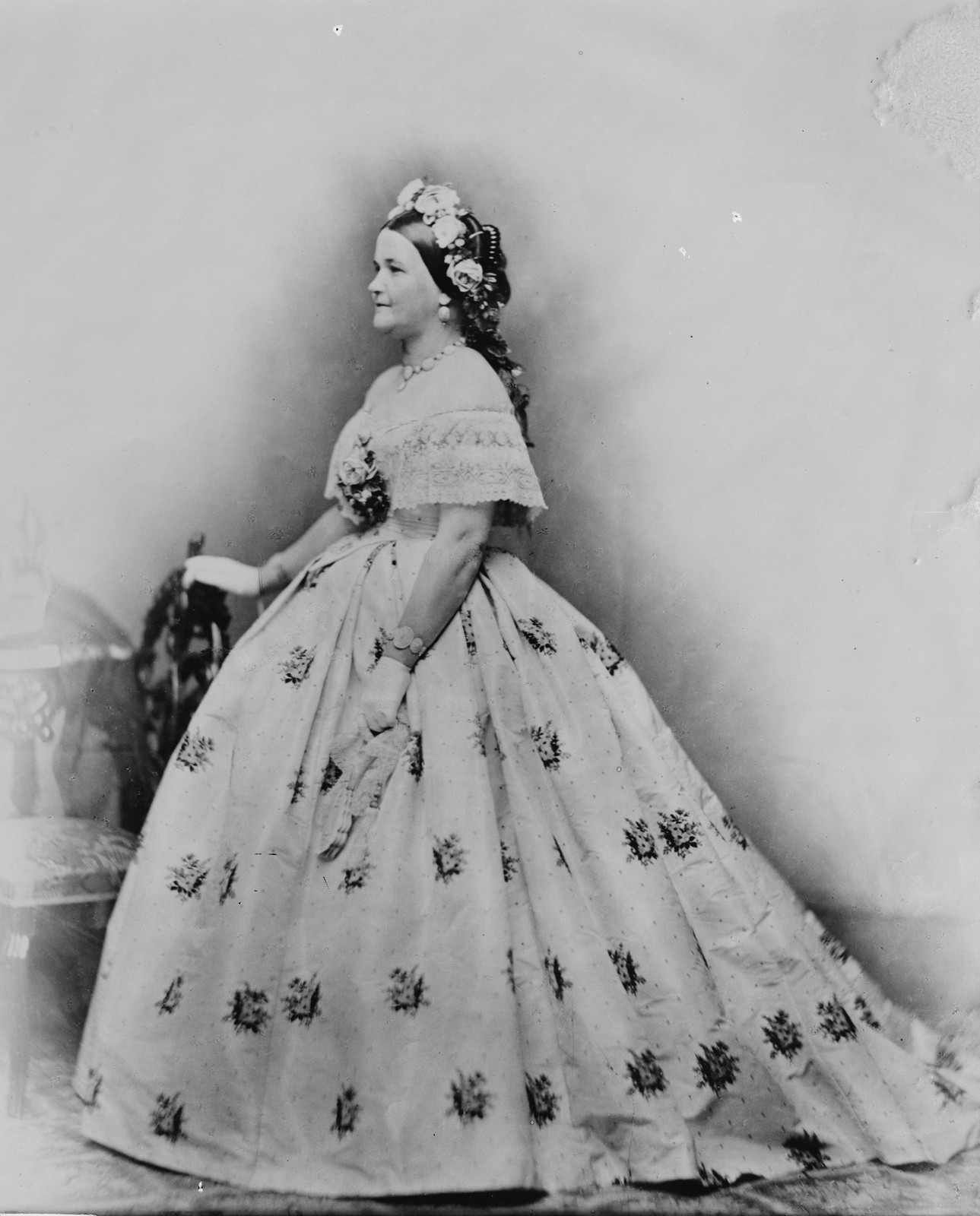 Mrs. Abraham Lincoln, c. 1855-1865 — historic photograph