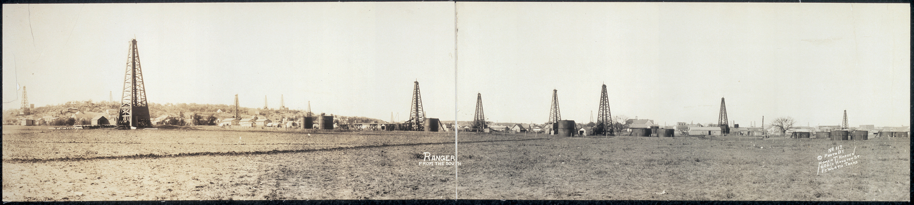Ranger from the south, Texas, 1919, 1919 — historic image