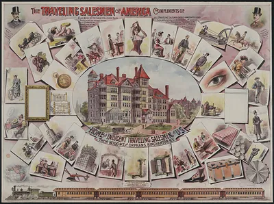 The Traveling Salesmen of America, Compliments of Home for Indigent Traveling Salesmen