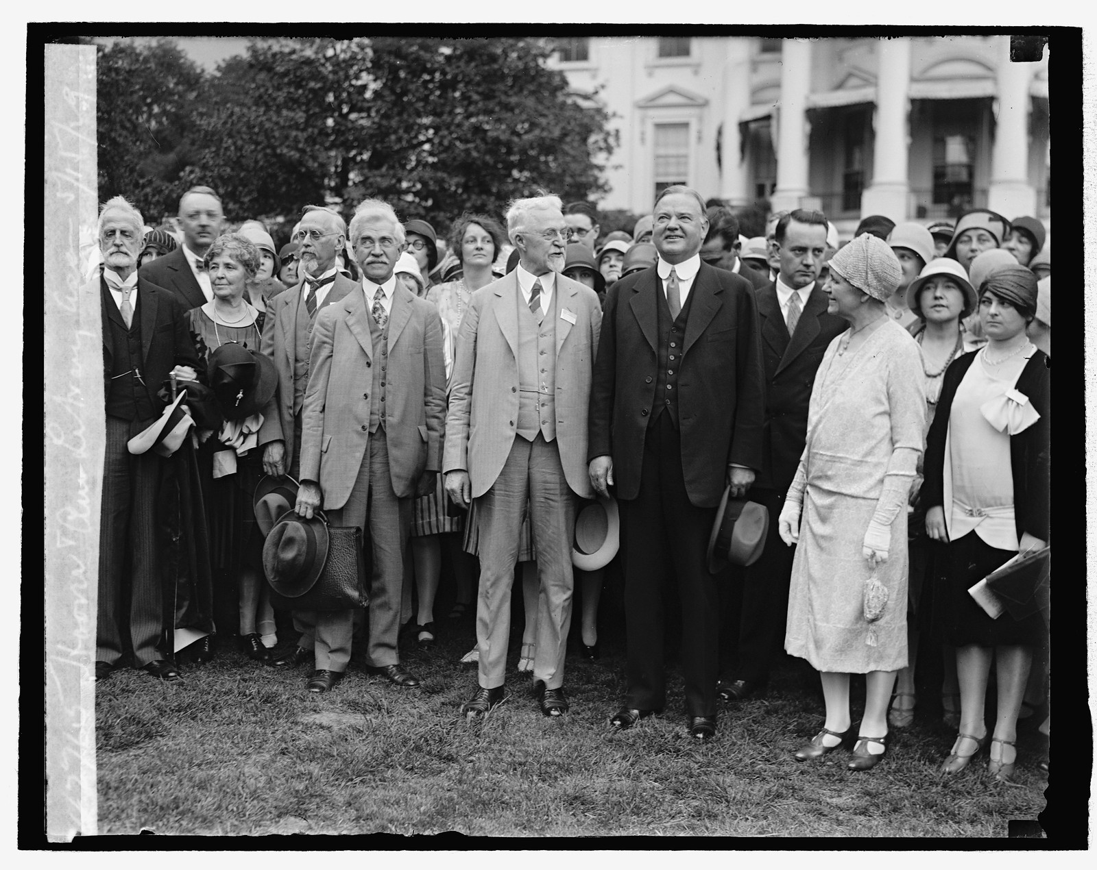 Hoover & Am. Library Assn., 5/15/29, [19]29 May 15. — historic photograph