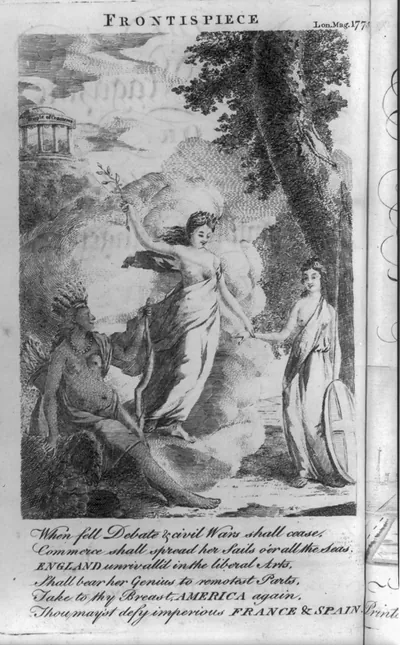 Frontispiece - when fell debate & civil wars shall cease ...