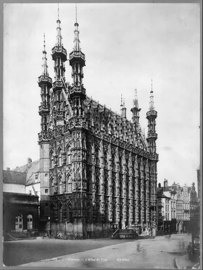 Hotel de Ville, Louvain, Belgium