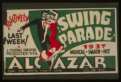 Swing parade 1937 musical smash hit positively last week!