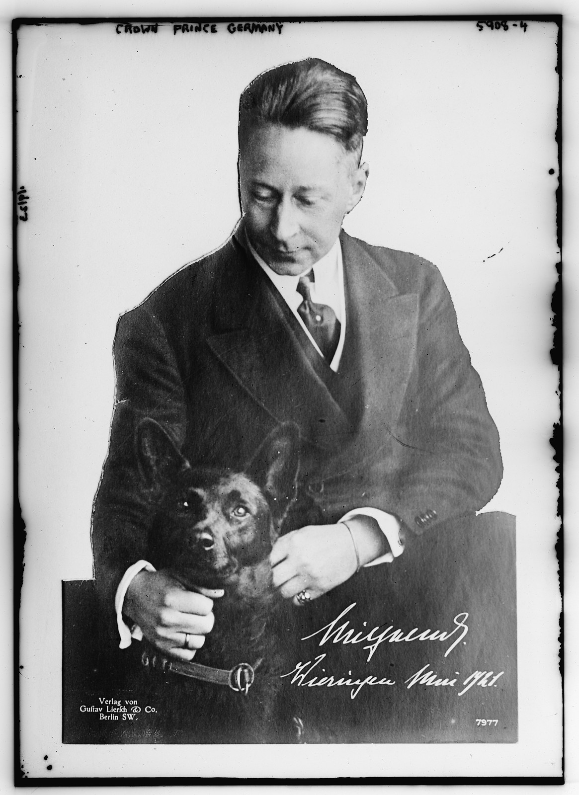 Crown Prince Germany, n/a — historic photograph