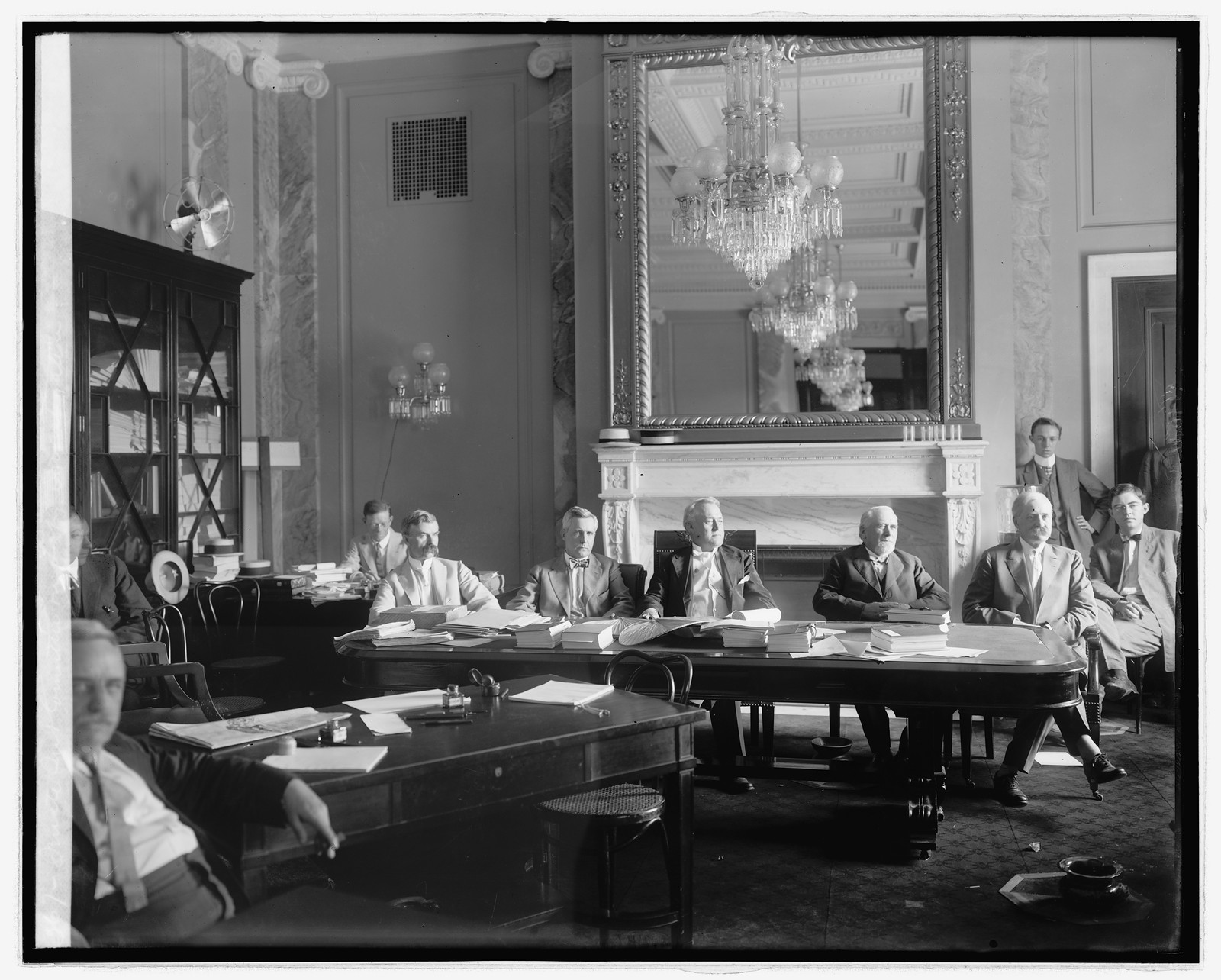 Senate sub committee on Lobby investigation, [between 1910 and 1935] — historic photograph