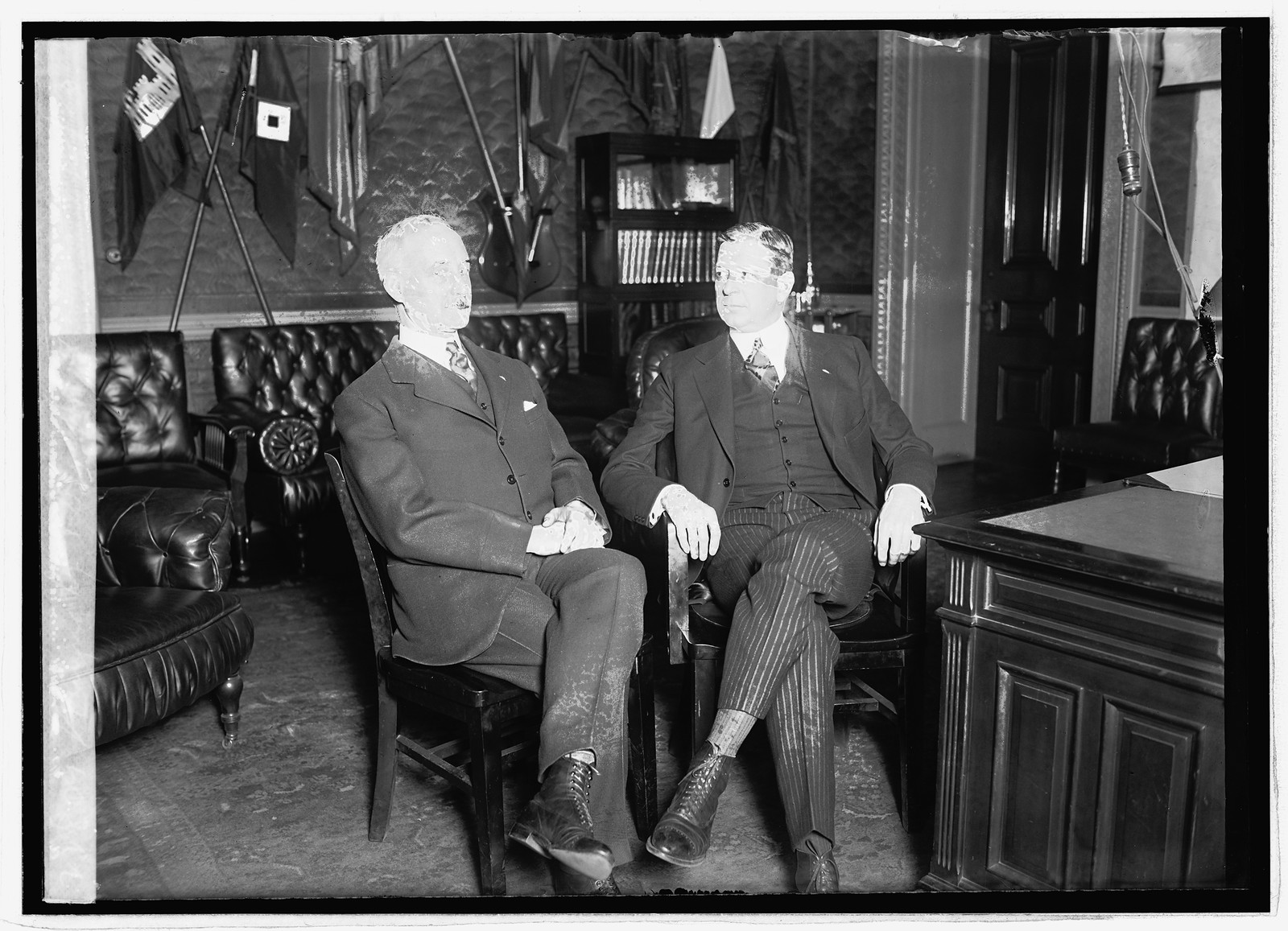 Wainwright & Dwight F. Davis, 3/6/23, [19]23 March 6. — historic photograph