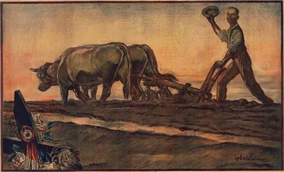 Crédit Lyonnais. Emprunt National 1920. Terre de France