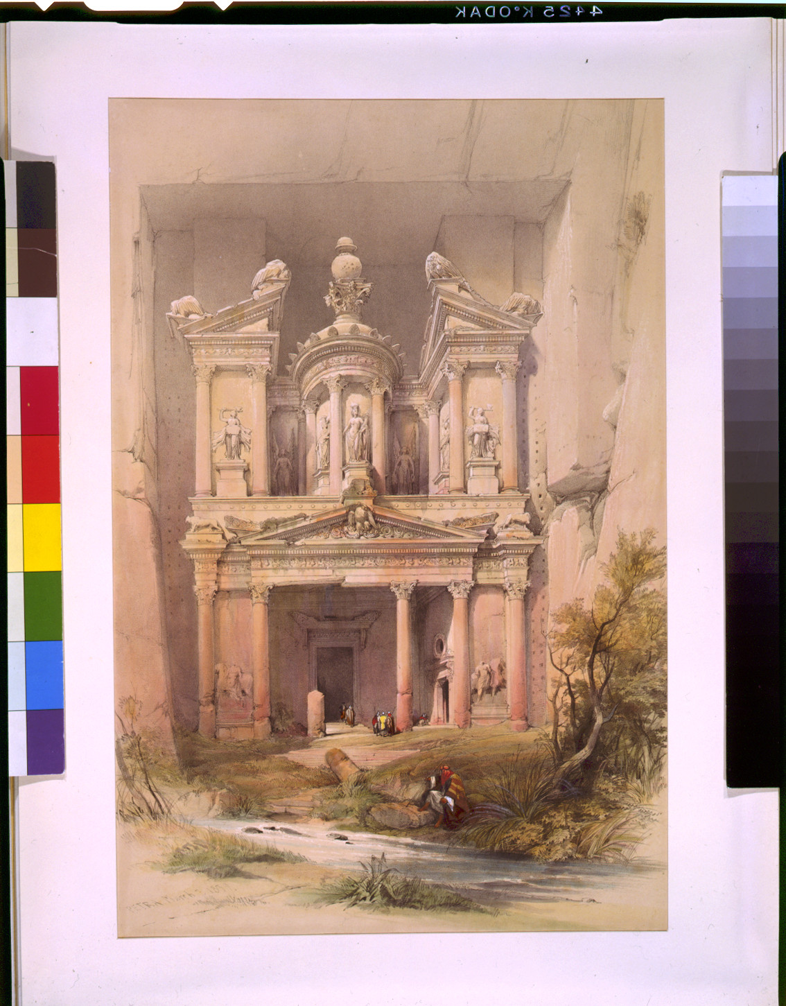 Petra March 7th 1839, [published between 1844 and 1845] — antique lithograph