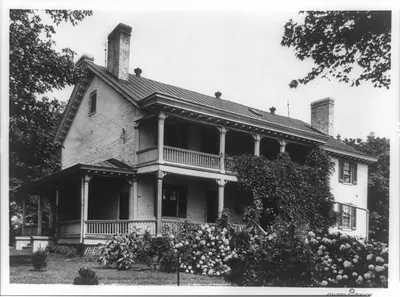 Historic Photo Print - Home of Zachary Taylor, Springfield