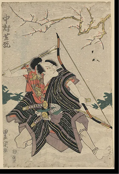 Antique Photo Print - Japanese Ukiyo-e print - Antique Wall Decor Print (5)