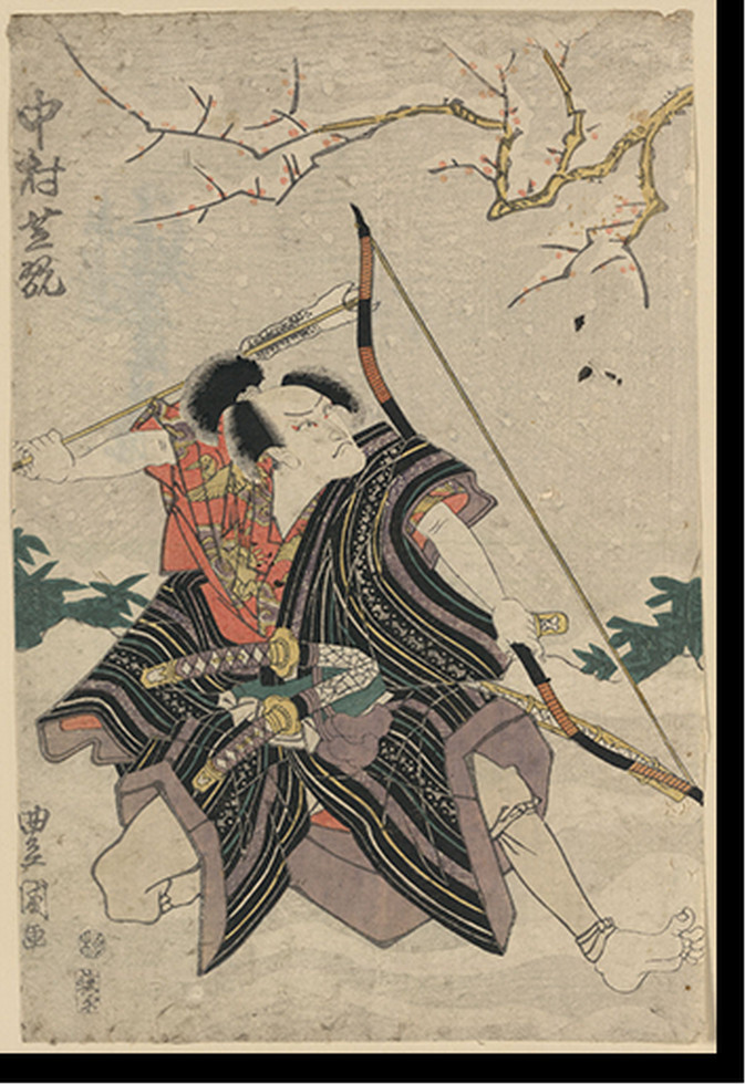 Antique Photo Print - Japanese Ukiyo-e print - Antique Wall Decor Print (5), 1750 — historic photograph