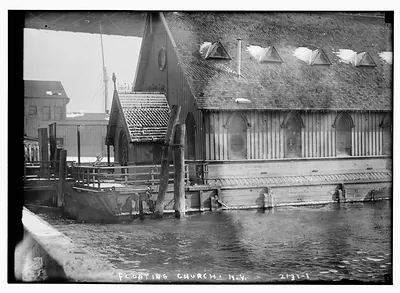 Floating church, New York