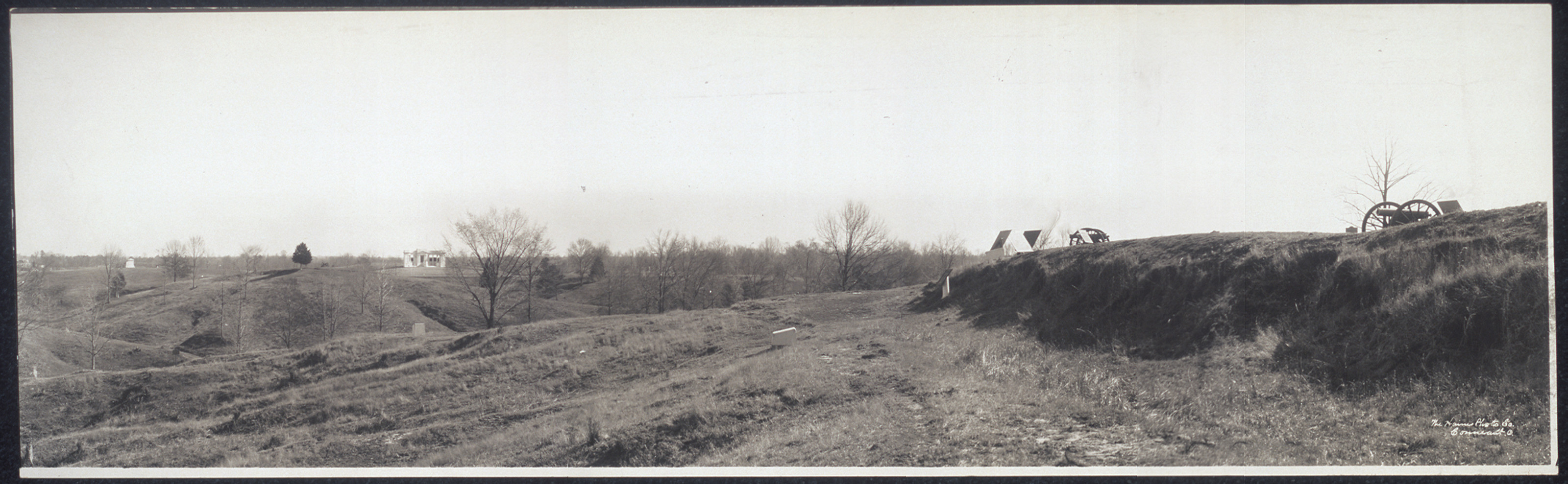 Panorama 5, battlefield, Vicksburg, Mississippi, 1910, 1910 — historic image