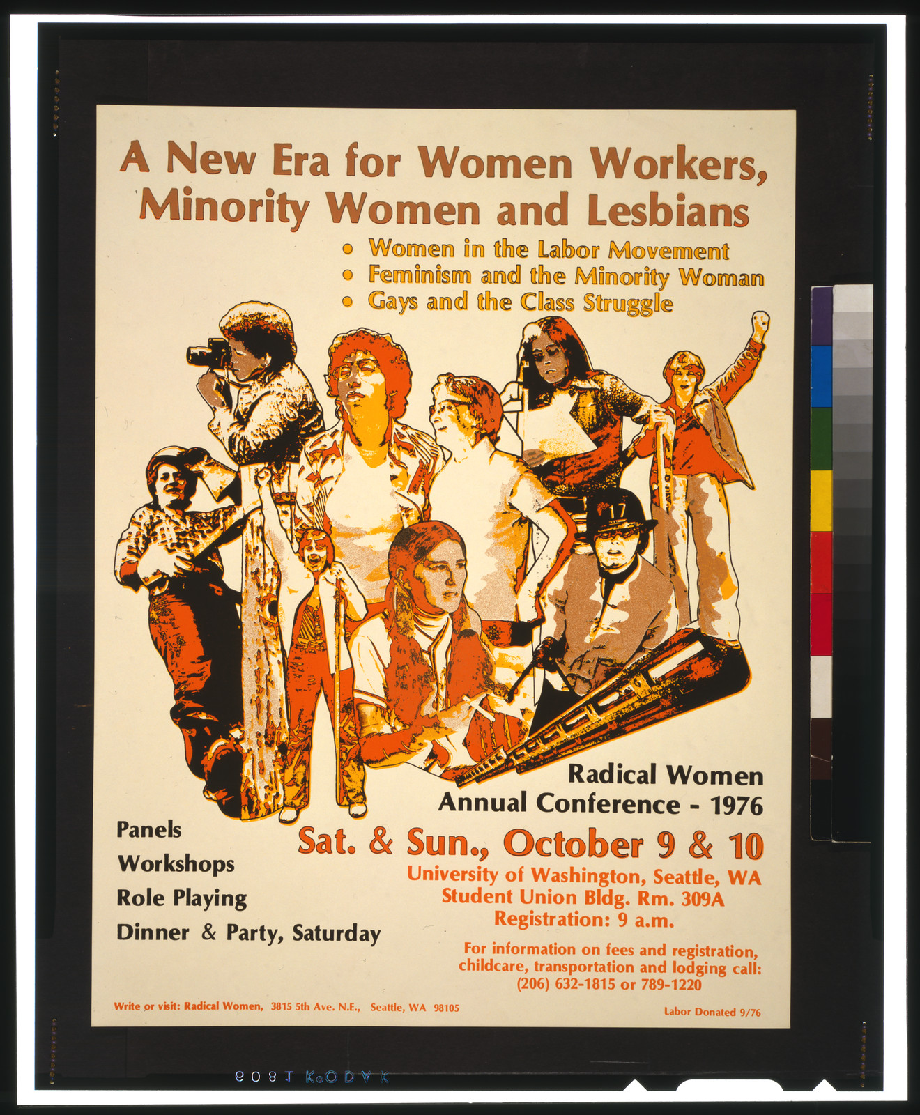 A new era for women workers, minority women and lesbians, [1976] — vintage poster