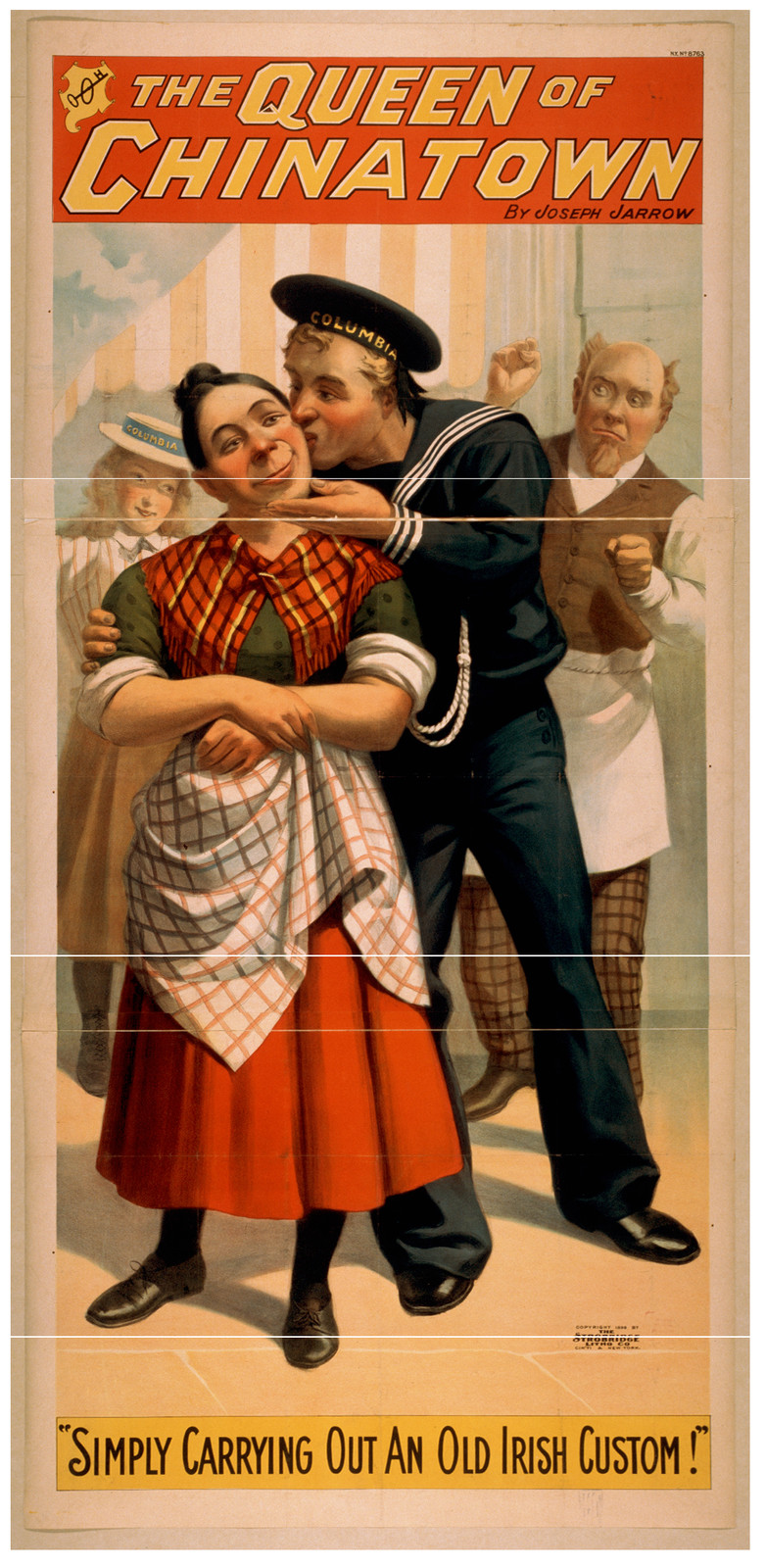 The queen of Chinatown by Joseph Jarrow., 1899 — vintage poster