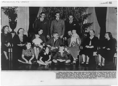 Holiday at the White House. ...