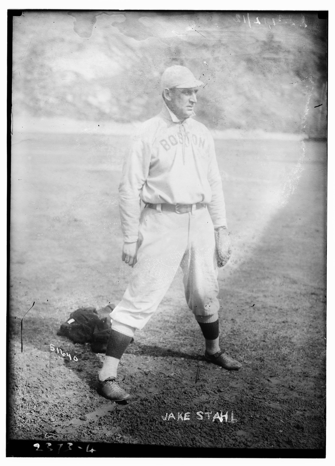 Jake Stahl, Boston AL (baseball), [1908] — historic photograph