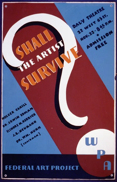 Shall the artist survive?