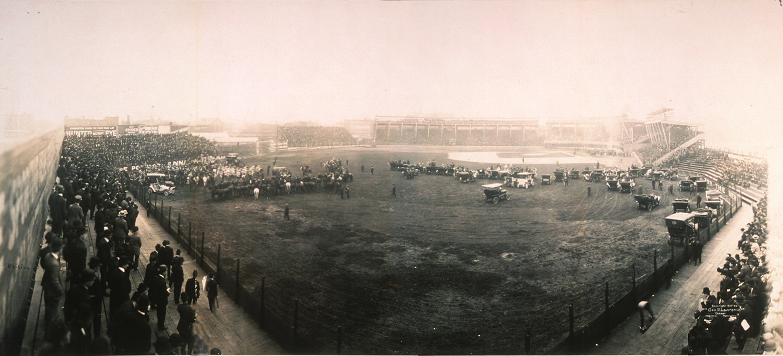 Raising of The Pennant, Illinois, 1907, 1907 — historic image