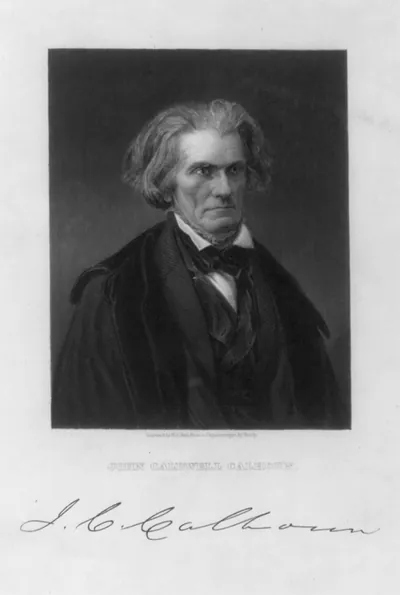 [John Caldwell Calhoun, 1782-1850, bust portrait, facing right]