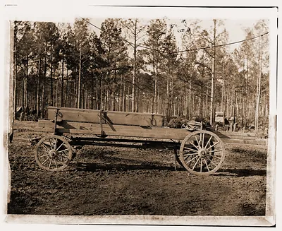 Rappahannock Station Virginia. Canvas pontoon wagon 50th New York Engineers