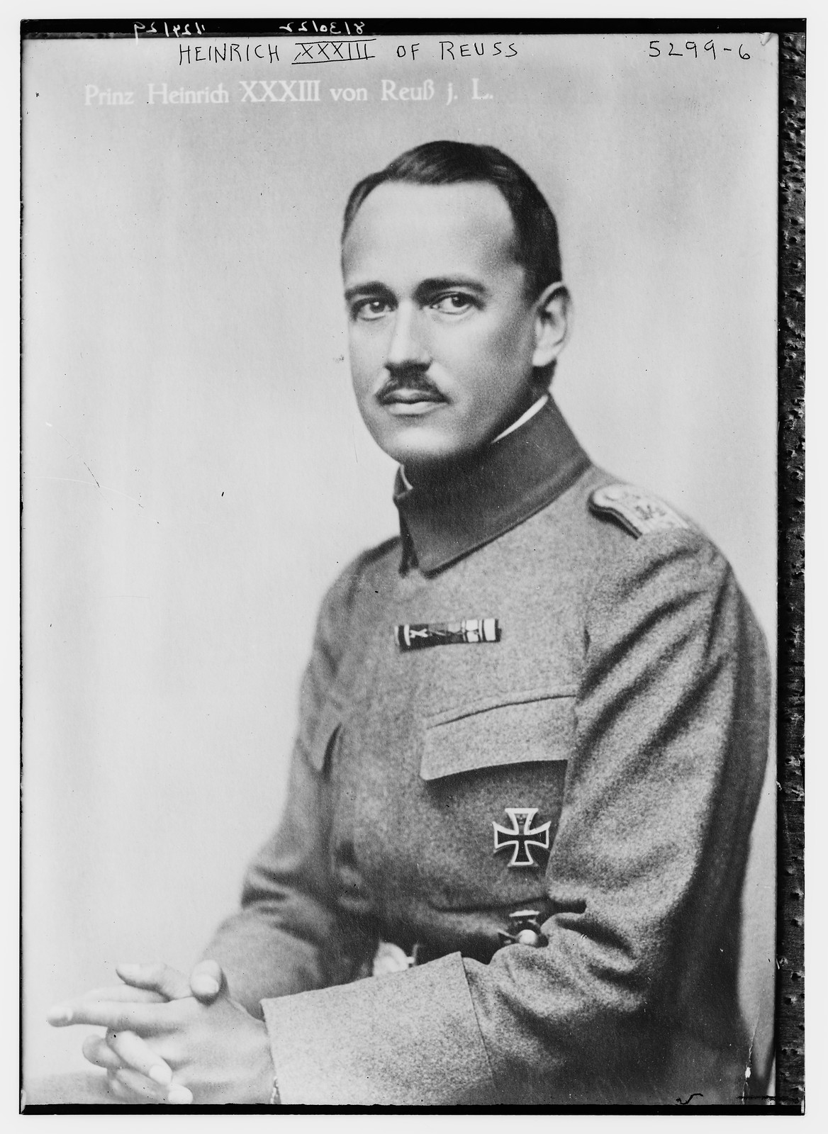 Heinrich XXXIII of Reuss, n/a — historic photograph