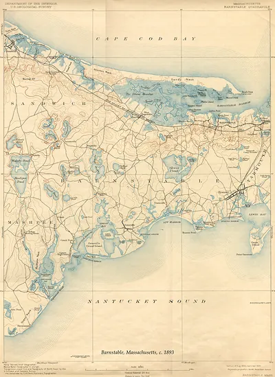 Barbstable USGS 1893-GC, Massachusetts