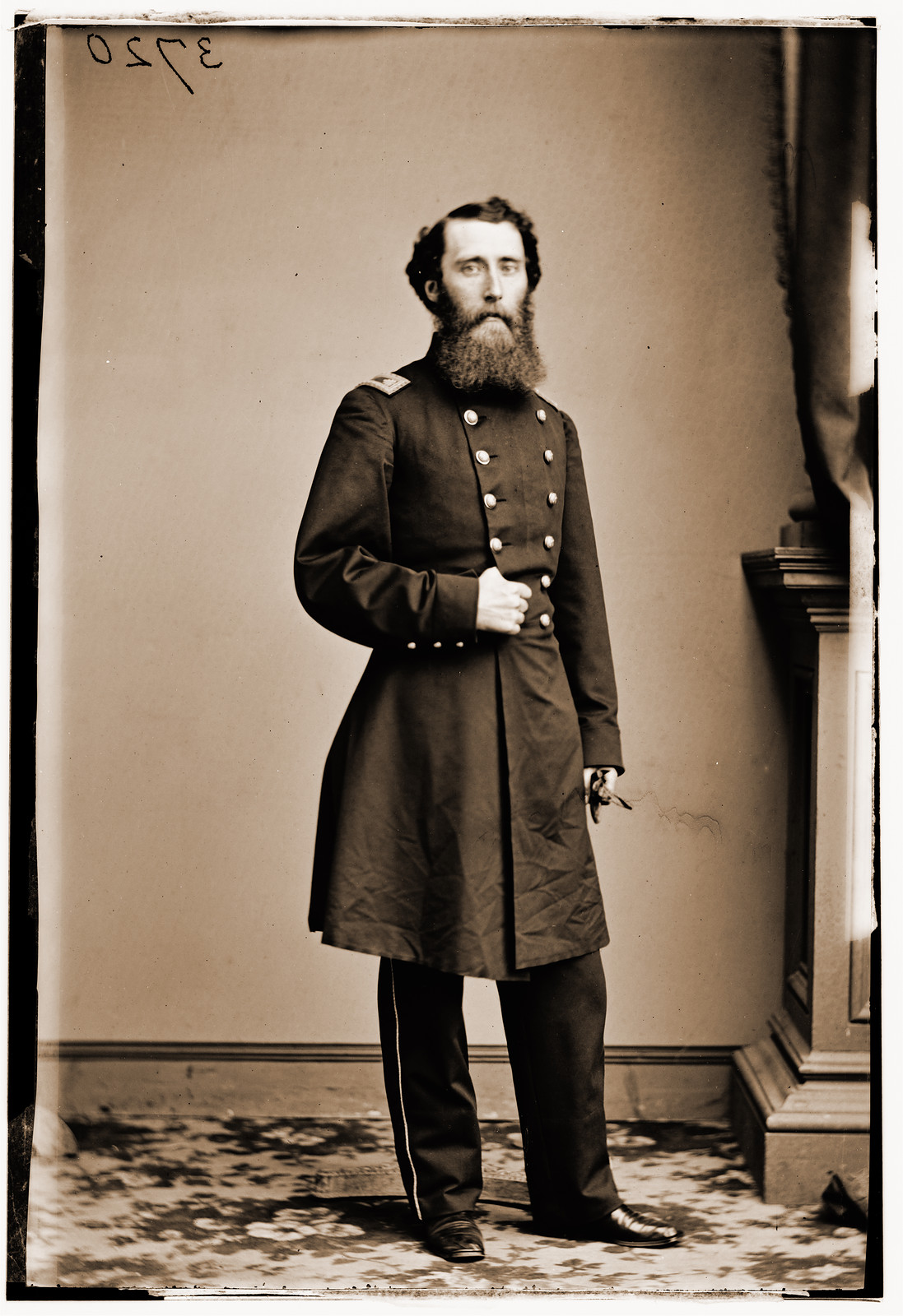 Surg. R.H. Gilbert, 1860 — historic photograph