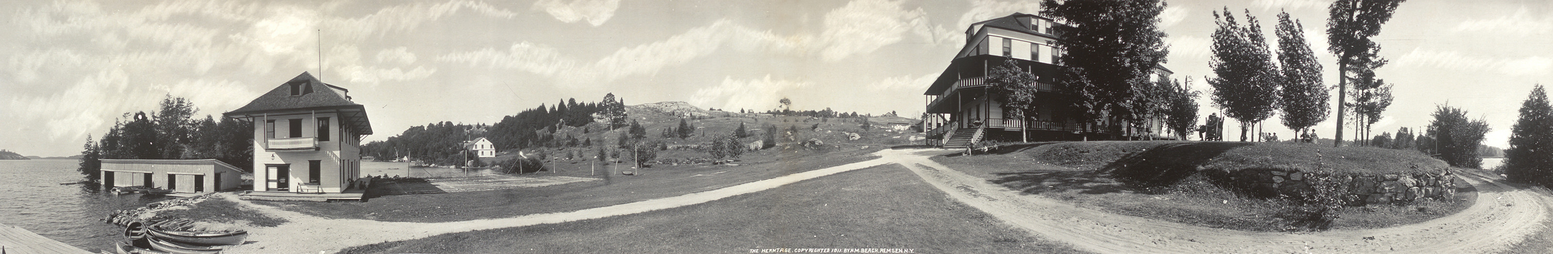 Hermitage Lake Placid, New York, 1911, 1911 — historic image