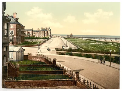 The parade Skegness England