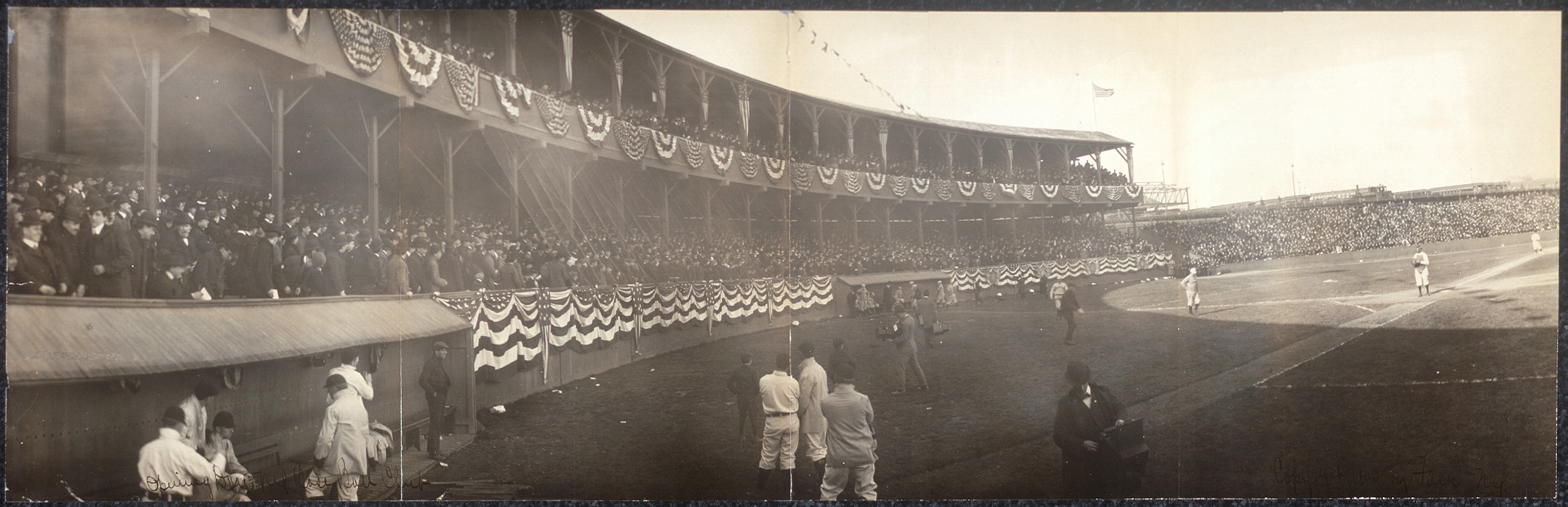 Baseball Opening Day, New York, 1903, 1903 — historic image