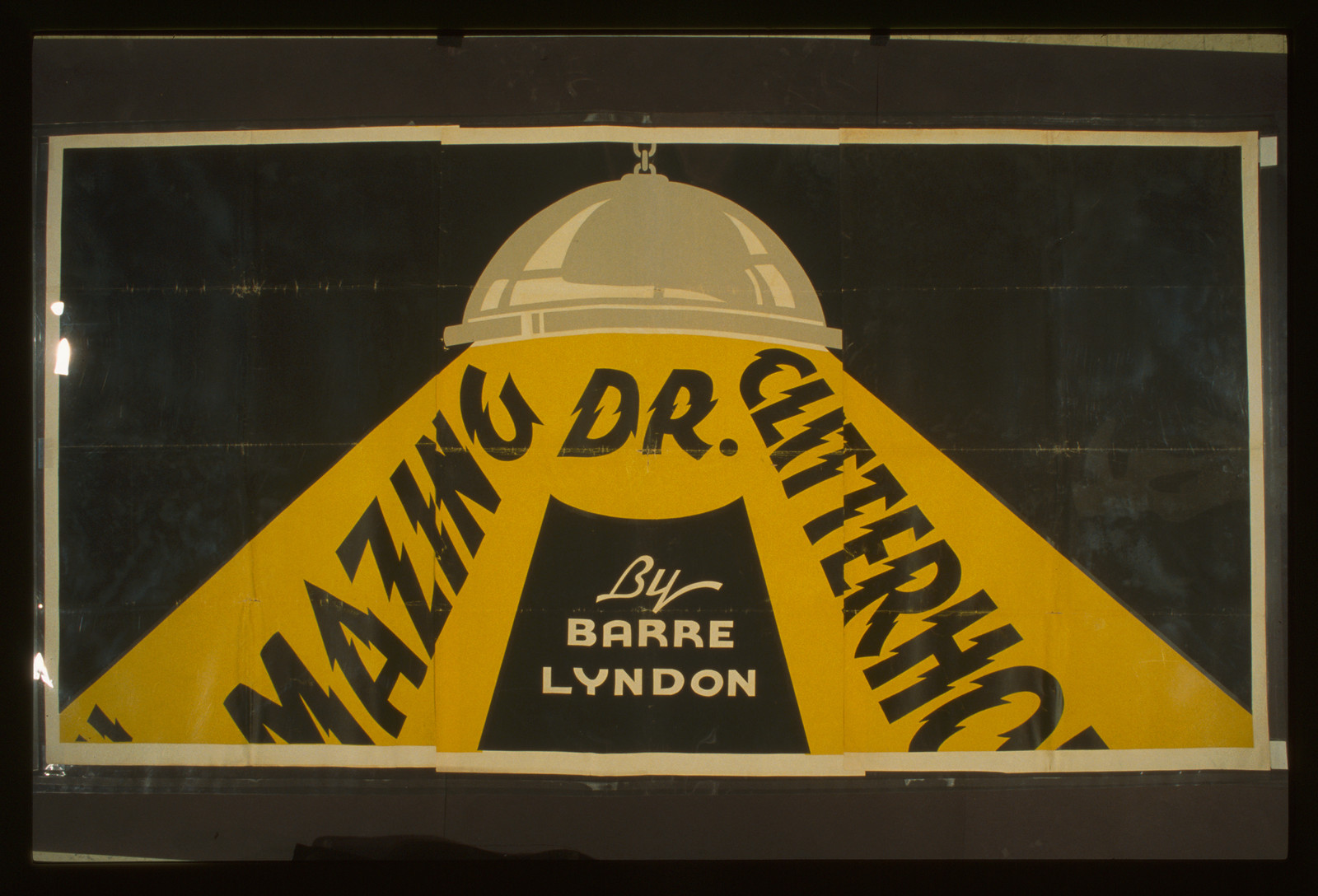 The amazing Dr. Clitterhouse by Barre Lyndon, 1938 — vintage poster