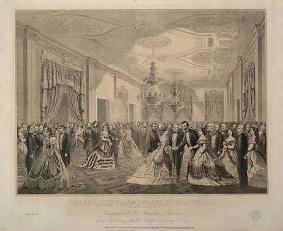 Grand Reception of Notabilities of the Nation at the White House