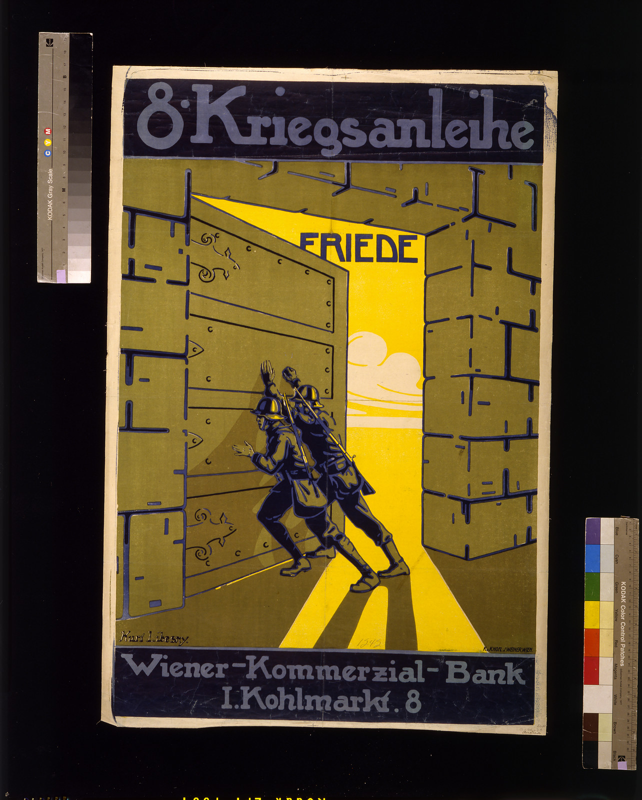 8. Kriegsanleihe / Karl Libesny., 1918 — vintage poster