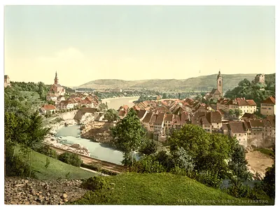 Gross and Klein Laufenburg Aargau Switzerland