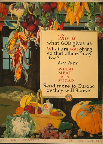 This is what God gives us: United States Food Administration poster