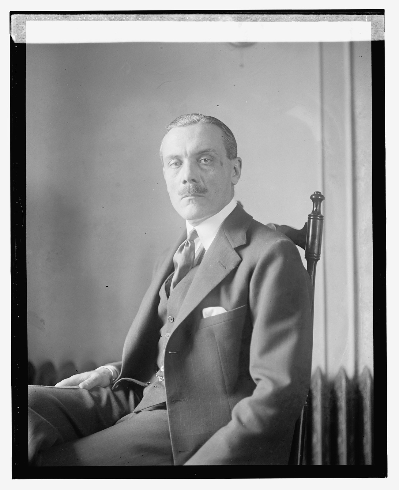 S. Yousry Pasha, [1924] — historic photograph