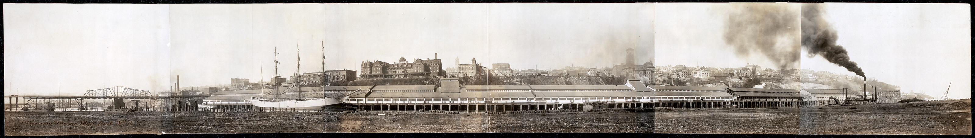 Tacoma Waterfront, Washington, 1901, 1901 — historic image