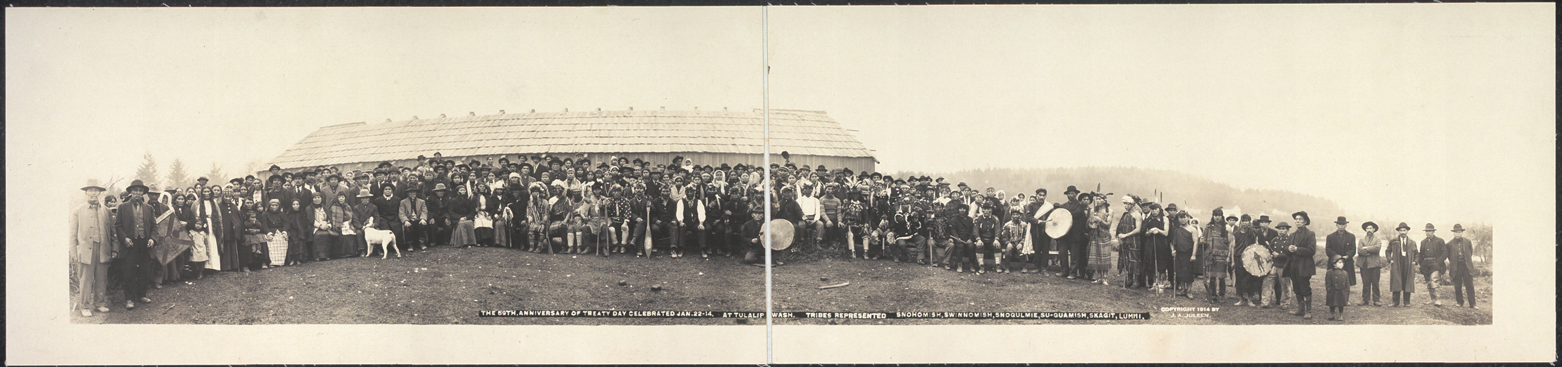 59th Treaty Day Jan 22 Tulalip, Washington, 1914, 1914 — historic image