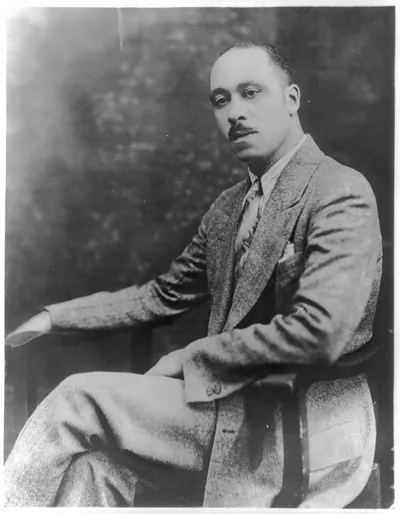 [Archibald Motley, three-quarters length, seated, facing left]