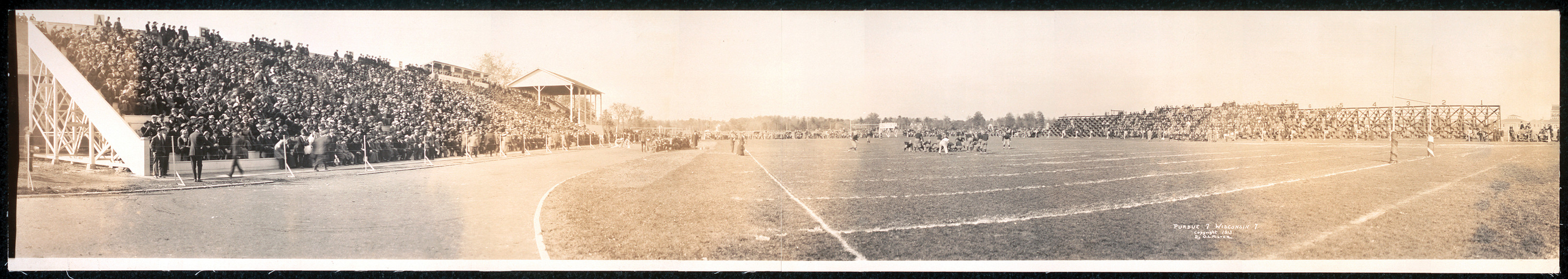 Purdue 7 - Wisconsin, Indiana, 1913, 1913 — historic image