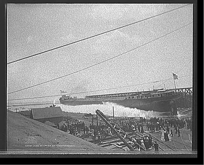 Launch of the S.S. Sir Thomas Shaughnessy