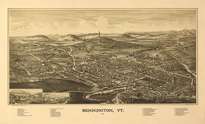 Bennington, Vermont, 1887